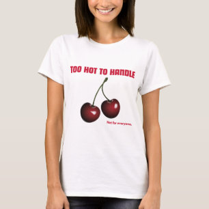 T-shirt graphique en cerisier