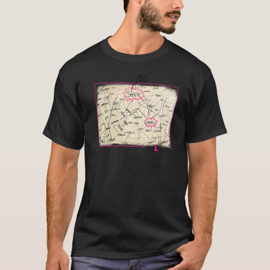 T-shirt Graphique en L (Devant)