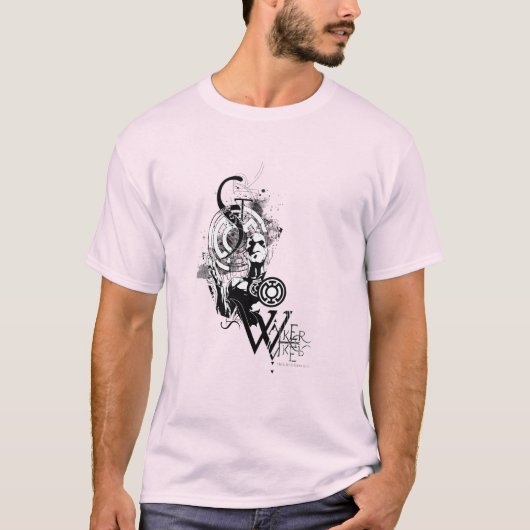T-shirt Graphique en lanterne bleue 2 (Devant)
