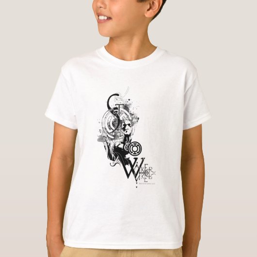 T-shirt Graphique en lanterne bleue 2 (Devant)