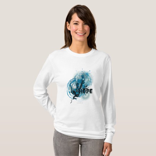 T-shirt Graphique en lanterne bleue 3 (Devant entier)