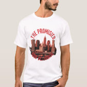 T-shirt graphique en ligne urbaine (Devant)