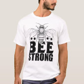 T-shirt Graphique en nid d'abeille (Devant)
