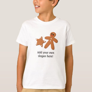 T-shirt Graphique en pain d'épices : Slogan personnalisabl