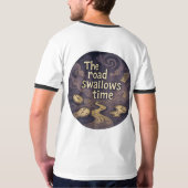T-shirt graphique en temps surréel (Dos entier)
