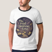 T-shirt graphique en temps surréel (Devant)