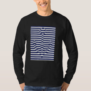 T-shirt Graphique Esthétique Marin Été Bateau Ancr