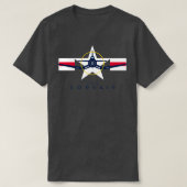 T-shirt Graphique F4U Corsair Warbird1  (Design devant)