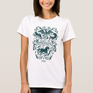 T-shirt Graphique Filigree de Patronum d'Expecto