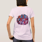 T-shirt Graphique Fleur Bohème (Dos)