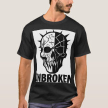 T-shirt graphique foncé streetwear audacieux
