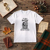 T-shirt graphique fun à propos du café et de la be