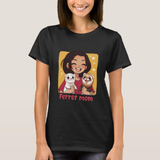 T-Shirt Graphique Furet Maman