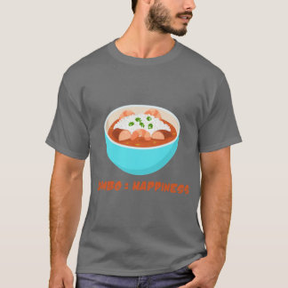 T-shirt Graphique Gumbo de la citation alimentaire du bonh