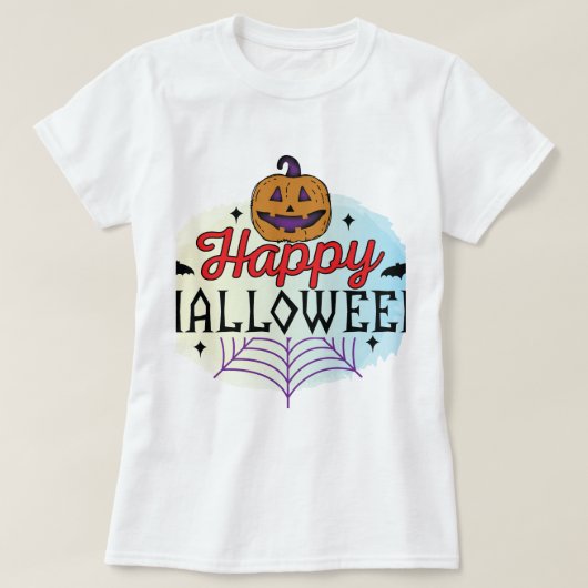 T-shirt graphique Halloween - Éffrayant & élégant (Design devant)