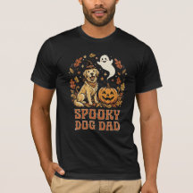 Graphique Halloween Papa Chien Vintage