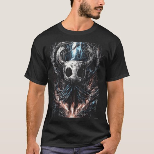 T-shirt graphique Hollow Knight Void Masked Wander (Devant)
