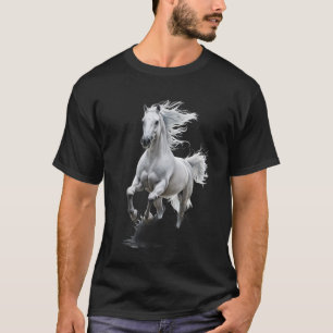 T-Shirt Graphique Homme "Cheval Majestueux"