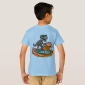 T-Shirt Graphique Île au Crâne de Dino (Dos entier)