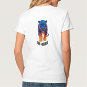 T-Shirt Graphique "I'm Here" Black Panther (Dos)