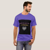 « T-Shirt Graphique Inspiré de Smooth Criminal » (Devant entier)