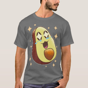 T-shirt Graphique Japon mignon Kawaii japonais Avocado Ani