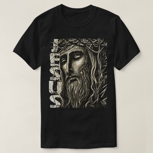 T-shirt graphique Jesus Bold (Design devant)