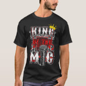 T-shirt Graphique King Of The Mic pour Hommes & garçons en (Devant)