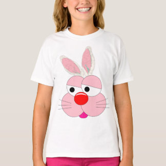 T-shirt graphique lapin de dessin animé mignon - S