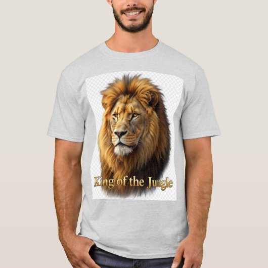 T-Shirt Graphique Lion (Devant)