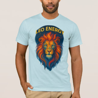 T-Shirt Graphique Lion Energy pour Hommes