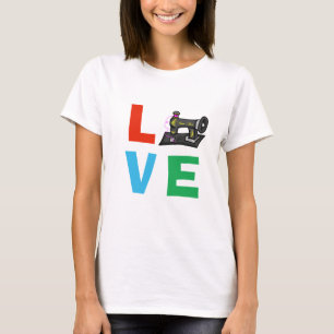 T-shirt graphique Love Sewing