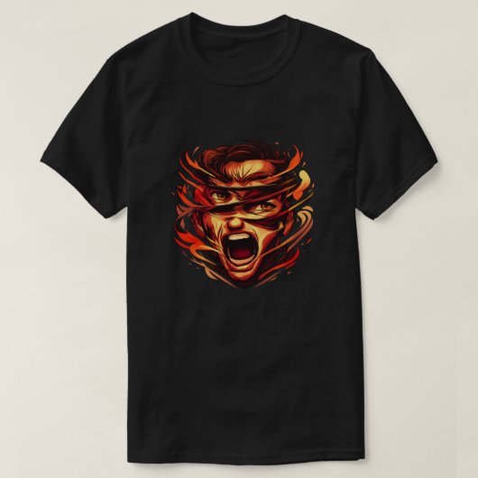 T-Shirt Graphique Masque de Pression | Bold Urban (Design devant)