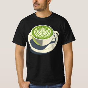 T-shirt graphique Matcha Latte Art – Amateur de ca