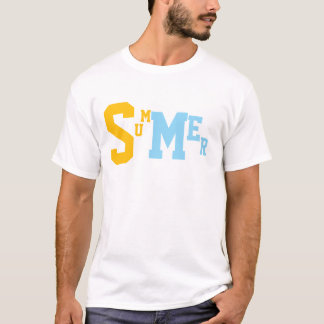 T-shirt graphique Men Summer Vibes Tshirt minimali