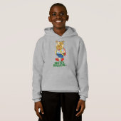T-shirt graphique mignon chien drôle  (Devant entier)
