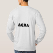 T-Shirt Graphique Minimaliste Classique AQRA (Dos)
