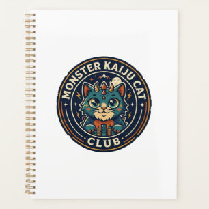 T-shirt graphique Monster Kaiju Cat - Art Monster