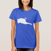 T-shirt Graphique mort d'animal tué sur une route d'oiseau (Devant)