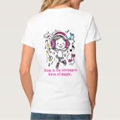 T-shirt graphique musical amusant (Dos)