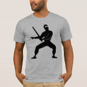 T-shirt graphique Ninja pour hommes (Devant)