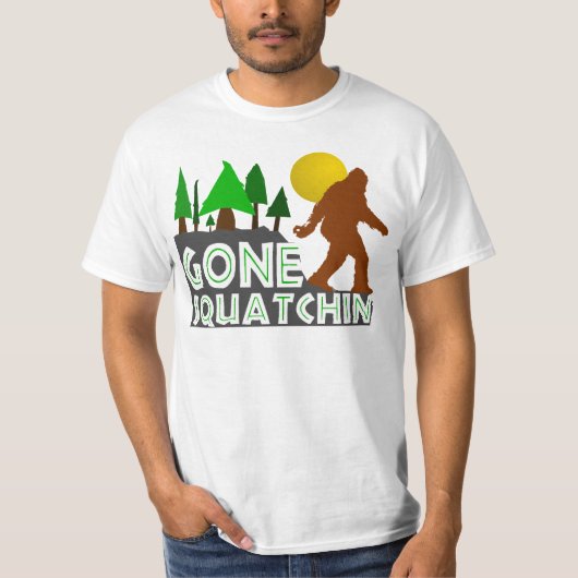 T-shirt graphique original ALLÉ de SQUATCHIN (Devant)