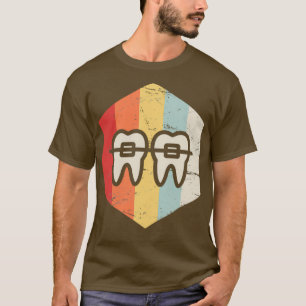 T-shirt Graphique orthodontiste retro