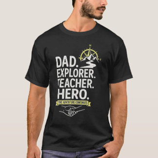 T-shirt graphique Papa | T-shirt Cadeau de la Fête