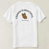 T-Shirt Graphique Papillon Essence Monarch (Design dos)
