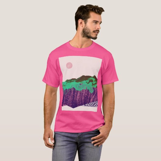 T-shirt Graphique Perdu (Devant entier)