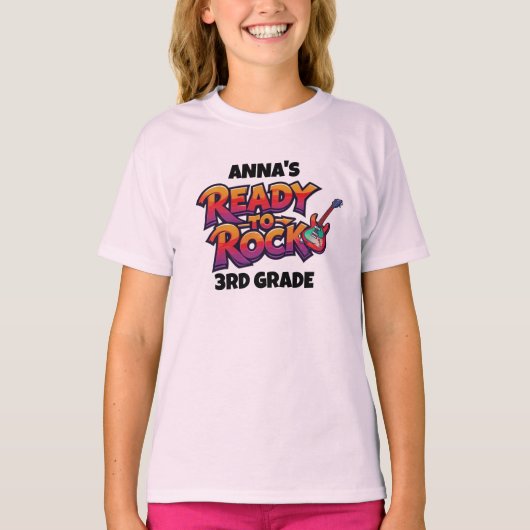 T-shirt graphique personnalisé pour enfants - Reto (Devant)