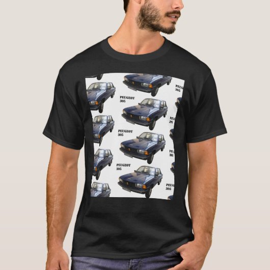 T-shirt graphique Peugeot 305 (Devant)