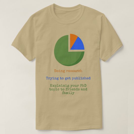 T-shirt Graphique PhD (Design devant)