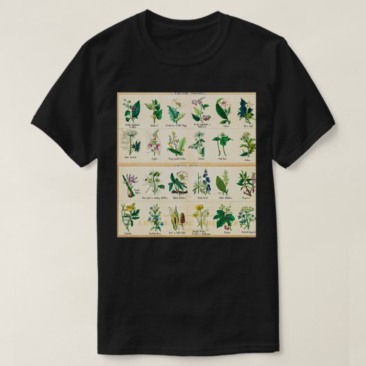 T-shirt Graphique Plante problématique 1843 (Design devant)